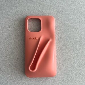RHODE PHONE CASE: in peach! Perfect condition